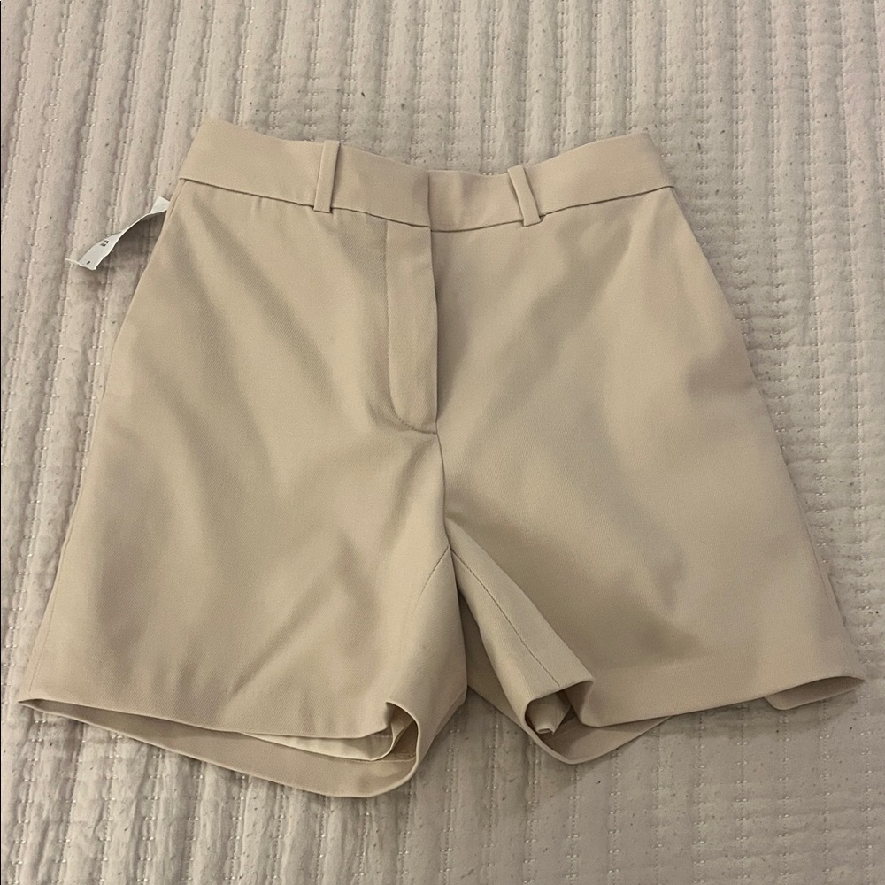 Babaton Beige Women's Shorts